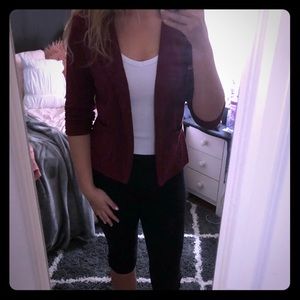 Red blazer
